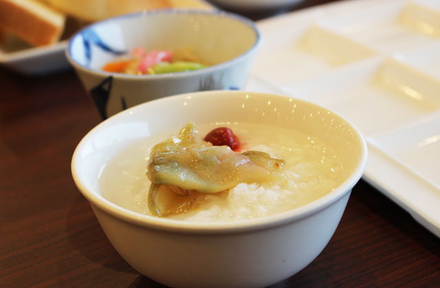 朝食 お粥